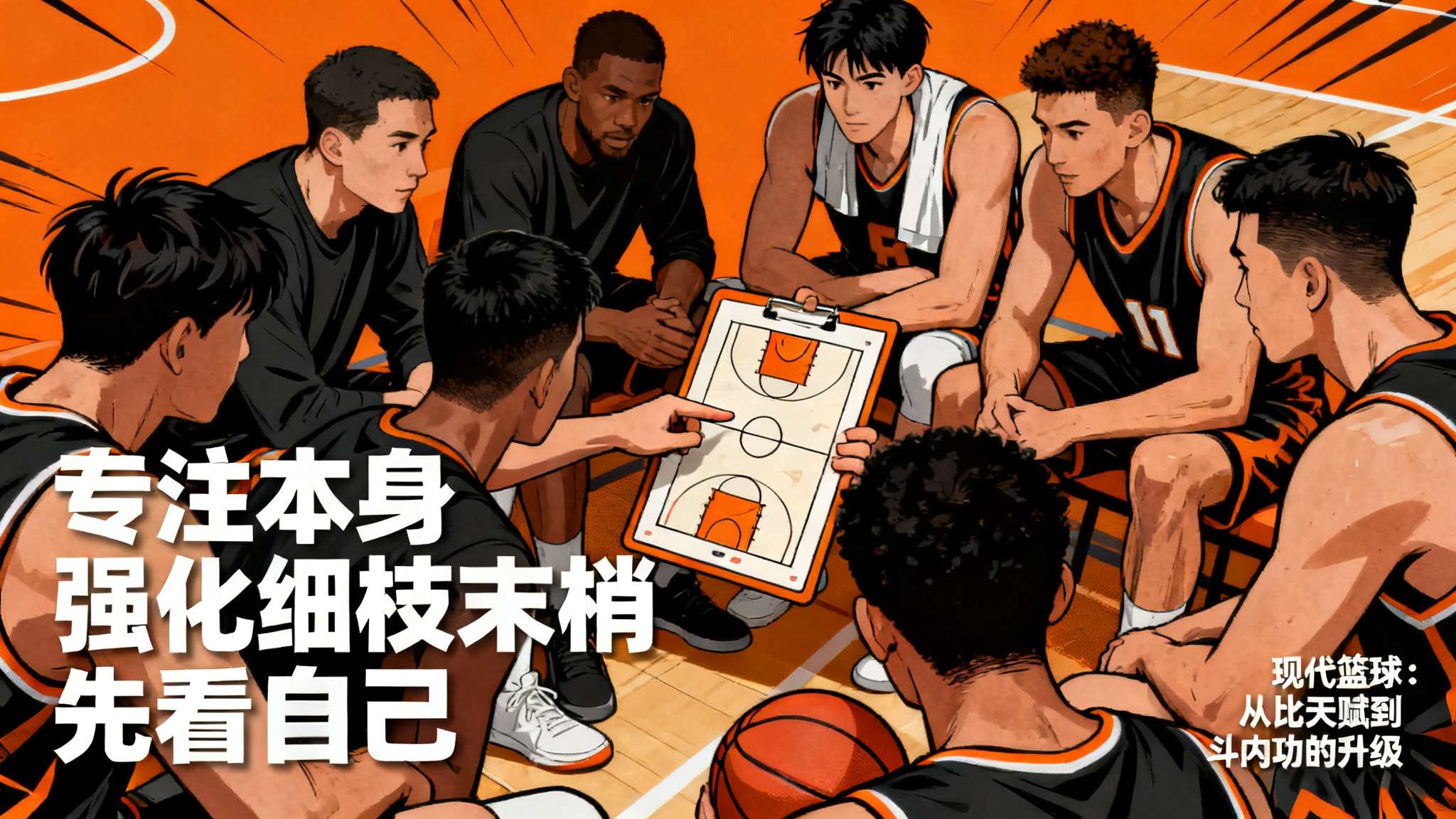 用一句话总结就是——现代篮球早已从单纯比天赋时代升级为斗内功阶段。“专注本身&nbsp;强